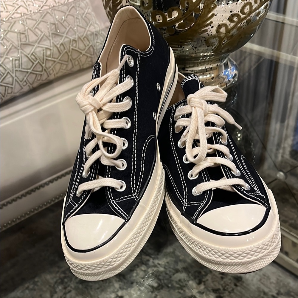 Converse Black Canvas Sneakers